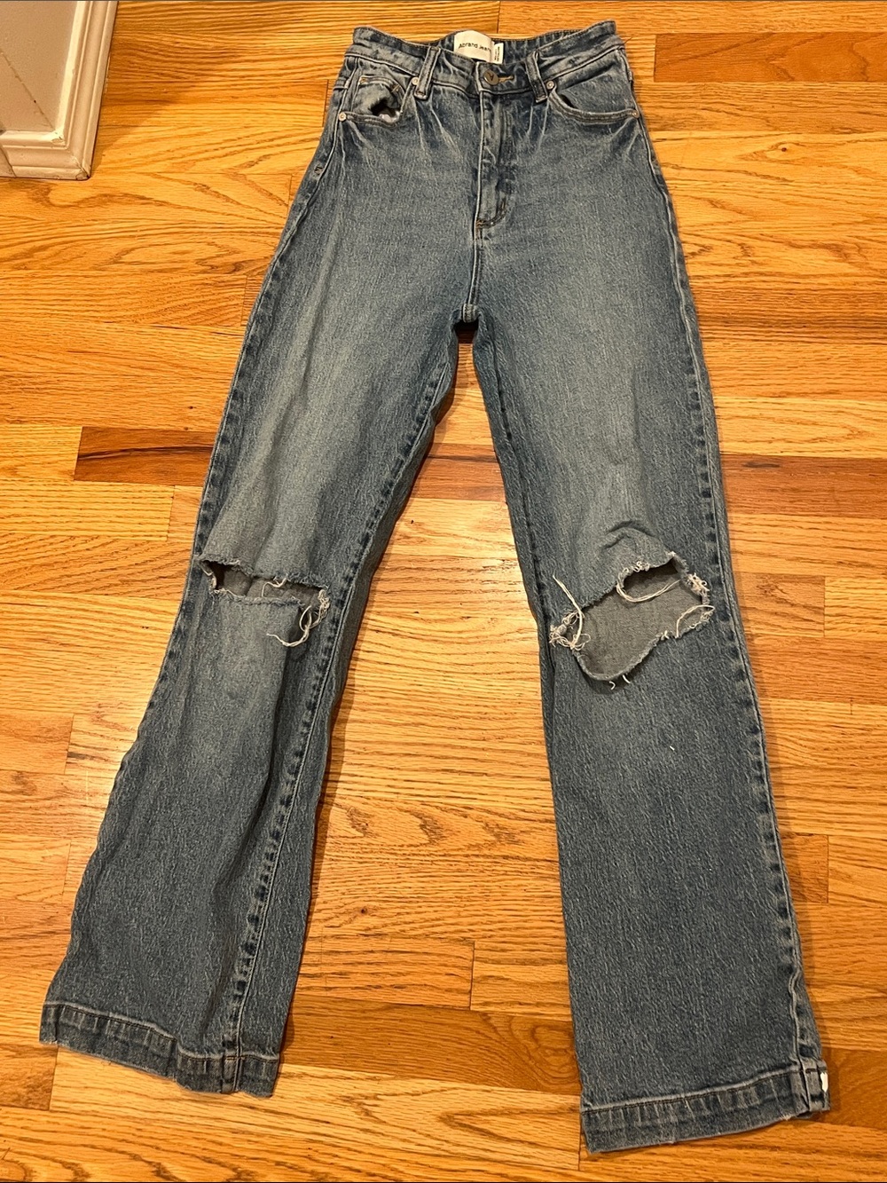 Urban outfitters Abrand High-Rise Distressed Women’s Jeans - Blue size 24